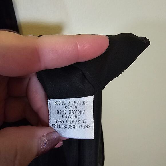 Cynthia Steffe Women's Silk Floral Fit and Flare Dress with Velvet Trim Size 4 - Picture 8 of 9